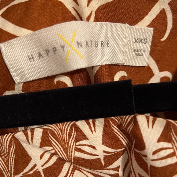 Happy X Nature Ruffle Dress Size XXS - Picture 2 of 7